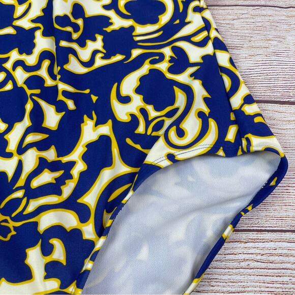 Boden One Piece Swimsuit - Baroque Pattern - Picture 9 of 16